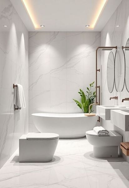 Mẫu nhà vệ sinh đẹp hiện đại