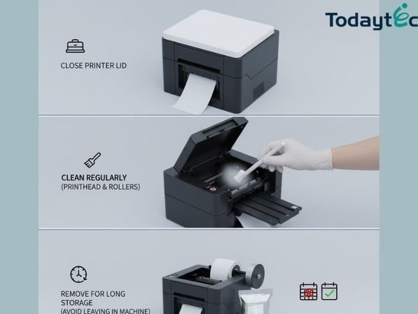 bảo quản ribbon mực in mã vạch