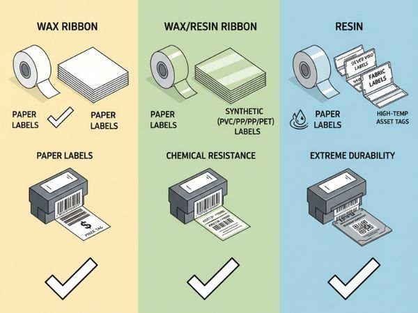 cách chọn ribbon máy in pos