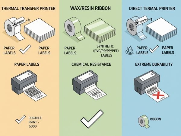 cách chọn ribbon máy in pos