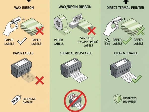 cách chọn ribbon máy in pos