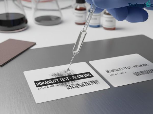Cách kiểm tra độ bền mực ribbon resin