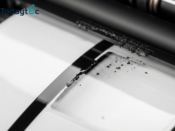 lỗi ribbon mực in mã vạch