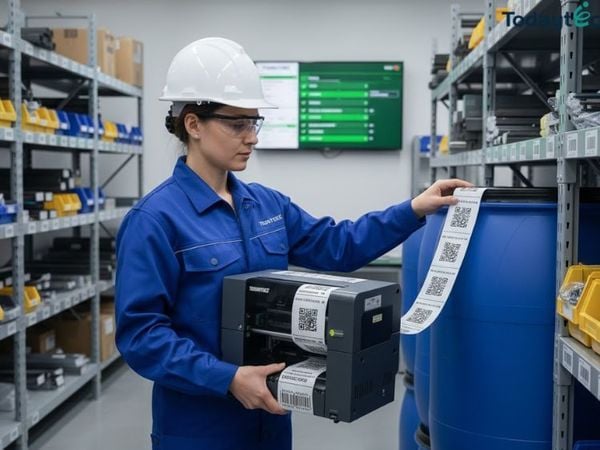 tem mã vạch in bằng ribbon Todaytec