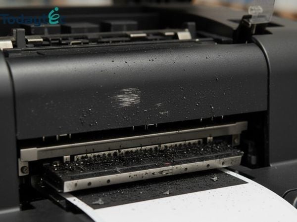 máy in mã vạch không ra mực