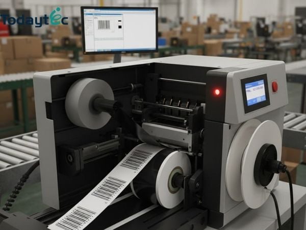 máy in mã vạch không ra mực