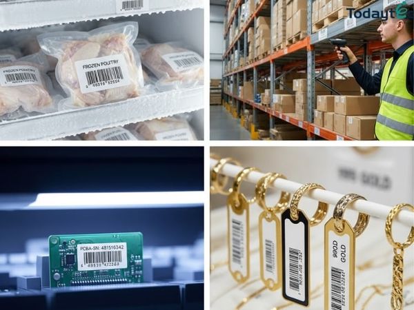 mực in mã vạch resin 300m