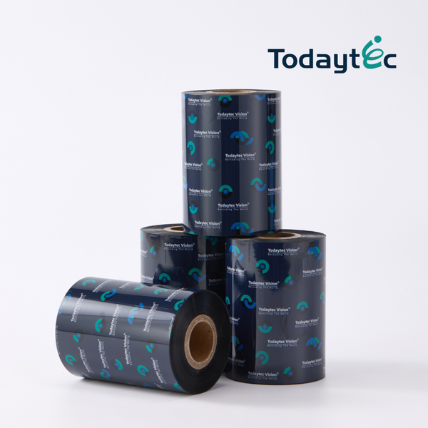 So sánh kích thước mực in phổ biến 110mm x 74m và 110mm x 300m