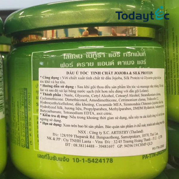 Tem nhãn phụ mỹ phẩm nhập khẩu đạt chuẩn Bộ Y tế