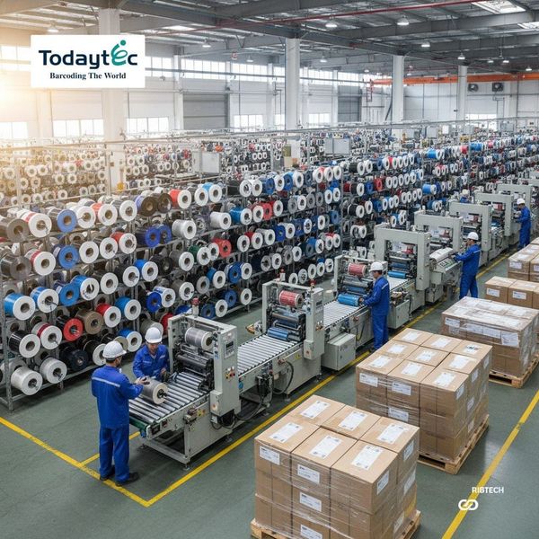 Những lợi ích vượt trội của ribbon mã vạch Todaytec tại khu công nghiệp Việt Nam