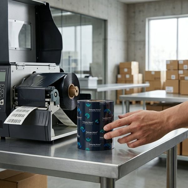 ruy băng mực in cho kho vận và logistics