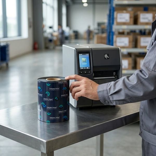 ruy băng mực in bảo vệ đầu in