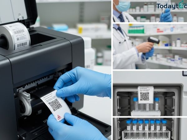 ribbon mực in nhãn vật tư y tế