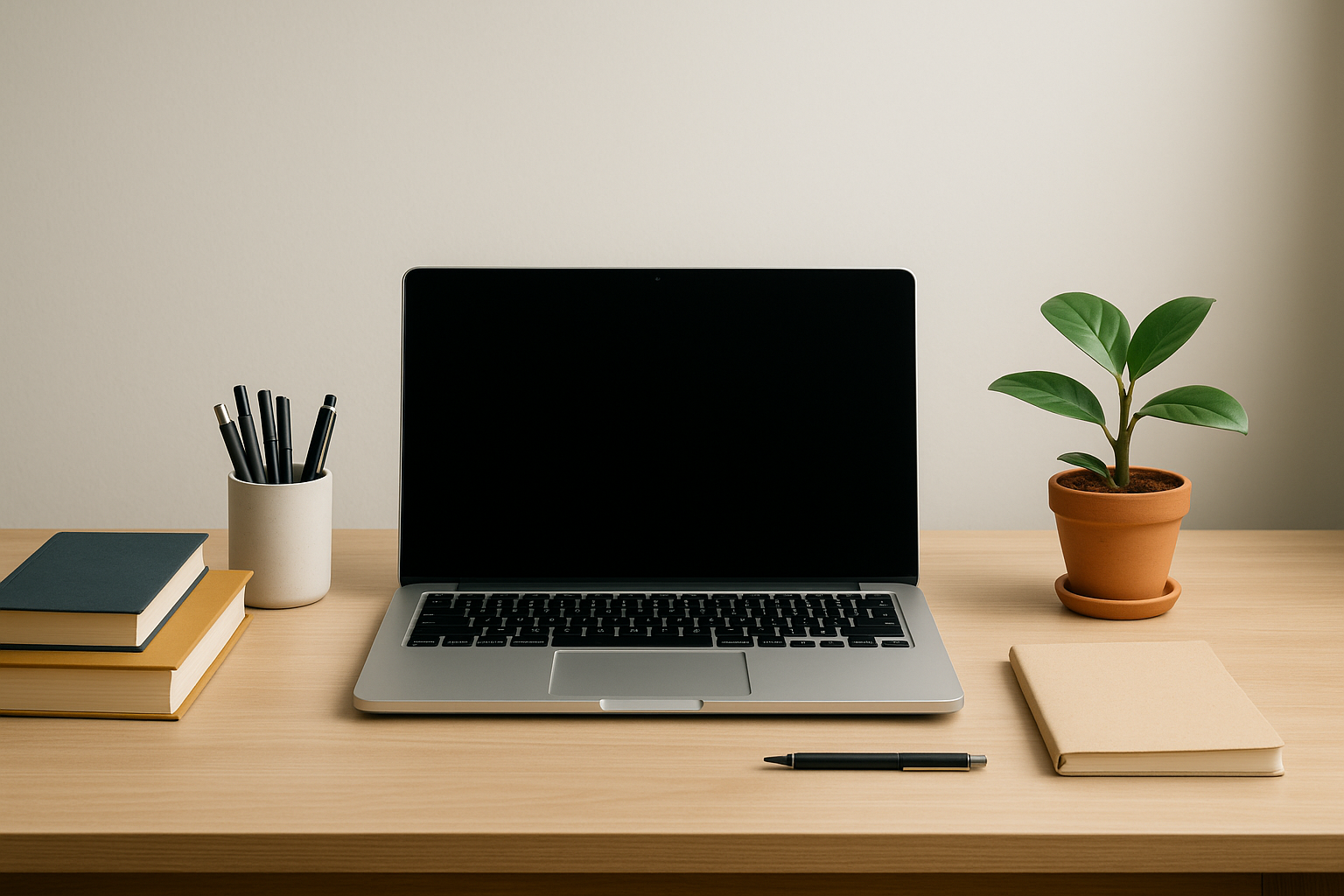 Sắp xếp bàn làm việc gọn gàng