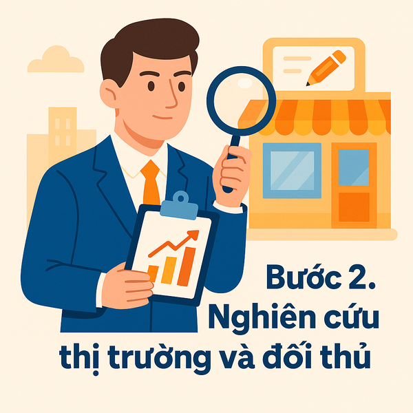 Bước 2. Nghiên cứu thị trường và đối thủ khi mở cửa hàng văn phòng phẩm