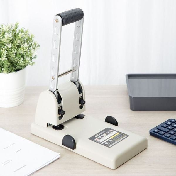 Máy đục lỗ Deli Heavy-Duty Paper Punch E0130