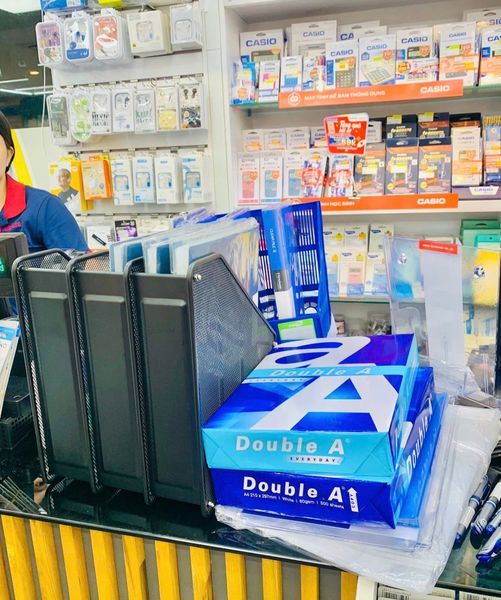 Mua văn phòng phẩm cho phòng kế toán