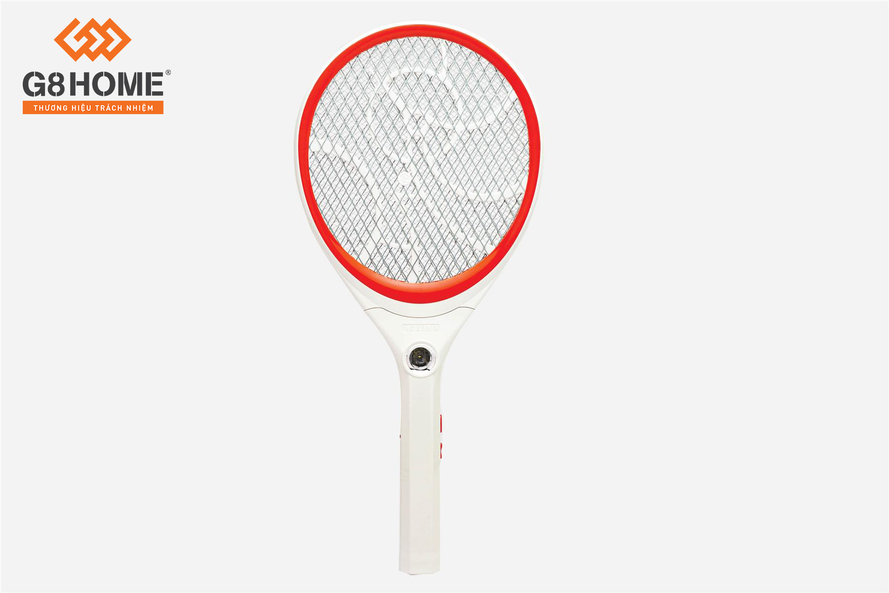 Vợt muỗi G8-8888 hoa văn Chim Hạc: Nhỏ gọn – bền – bắt muỗi nhanh cho gia đình
