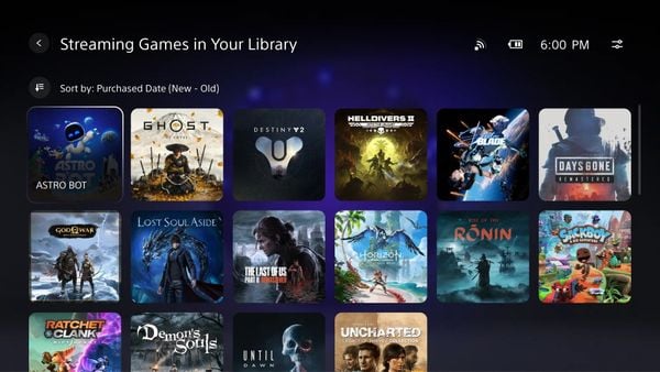 Cloud Streaming đã có mặt trên Playstation Portal