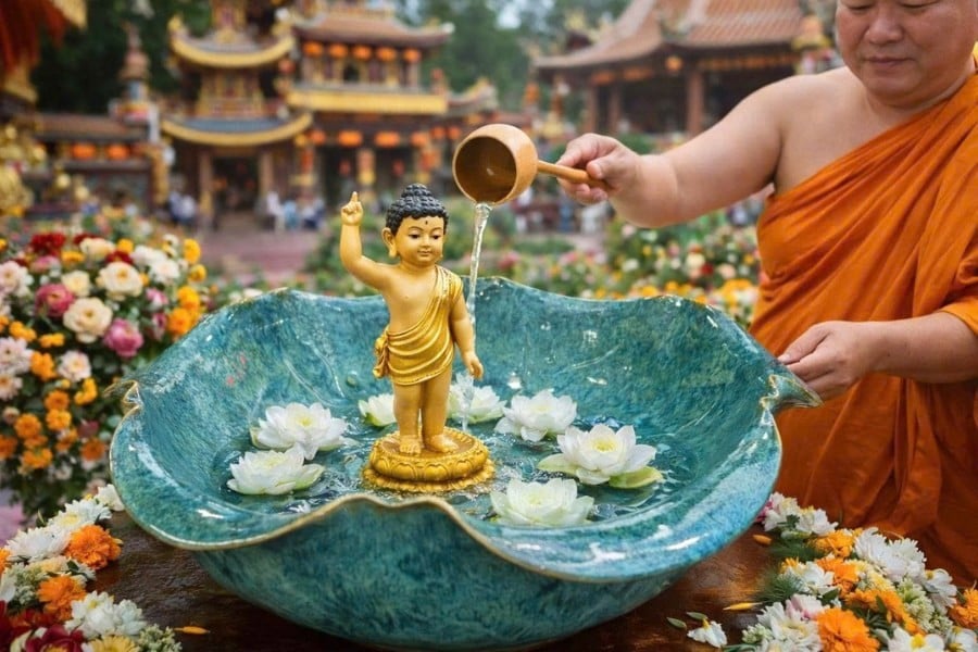 Nghi thức tắm Phật