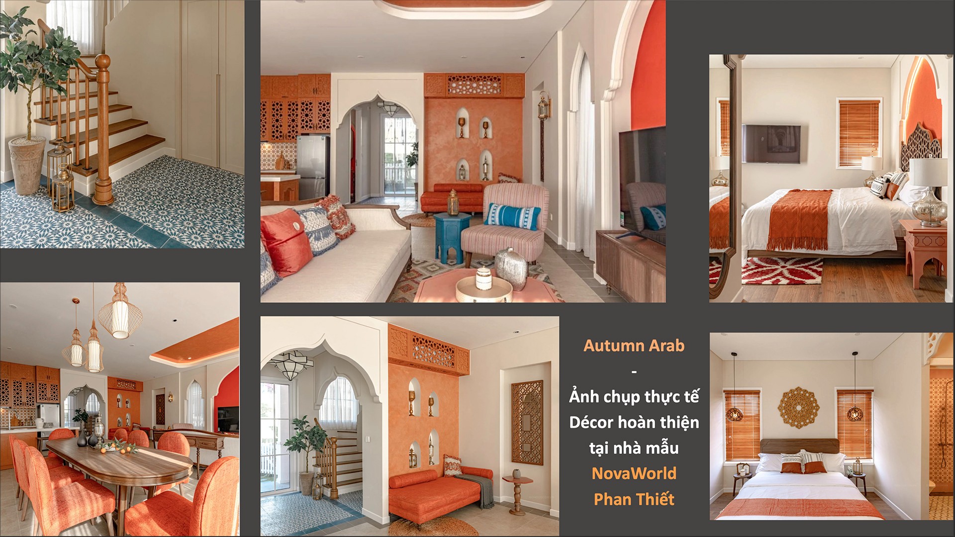 Quy trình sắp đặt hoàn thiện đồ trang trí cho dự án nhà mẫu