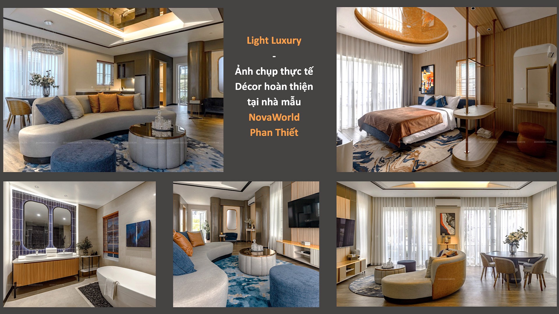 Tư vấn và hoàn thiện bố trí soft decor cho các dự án nhà mẫu