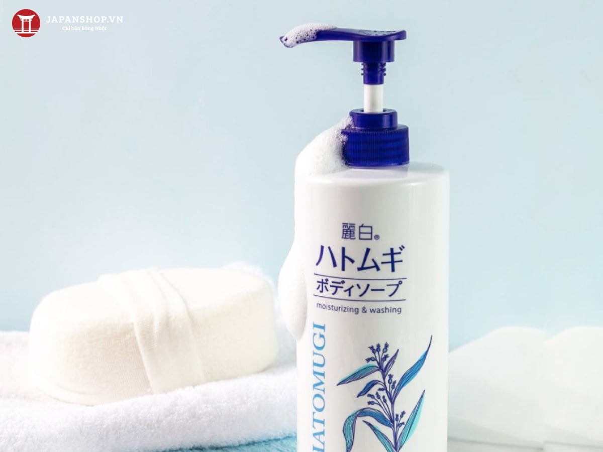 sữa tắm của nhật