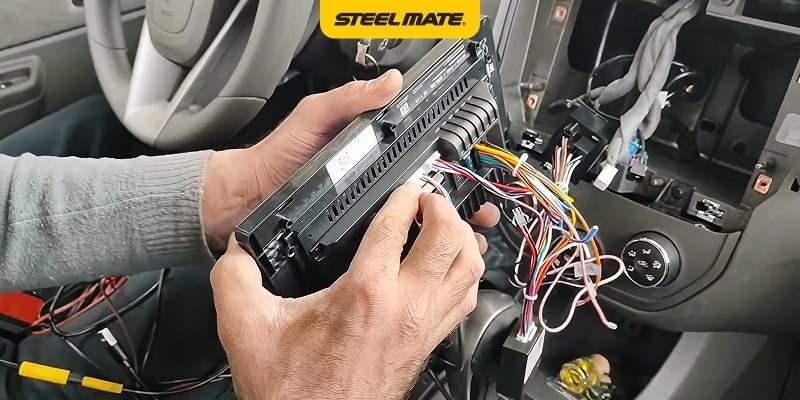 lắp đặt màn hình androi cho ô tô