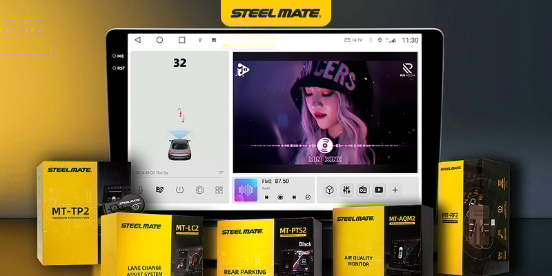 màn hình androi steelmate