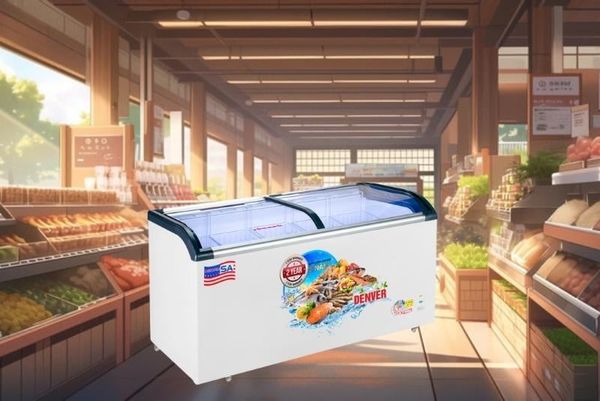 Tủ kem hoạt động theo chu trình làm lạnh khép kín