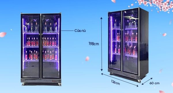 7 Kinh nghiệm “vàng” lựa chọn tủ mát 2 cánh tối ưu cho cửa hàng quy mô nhỏ/vừa