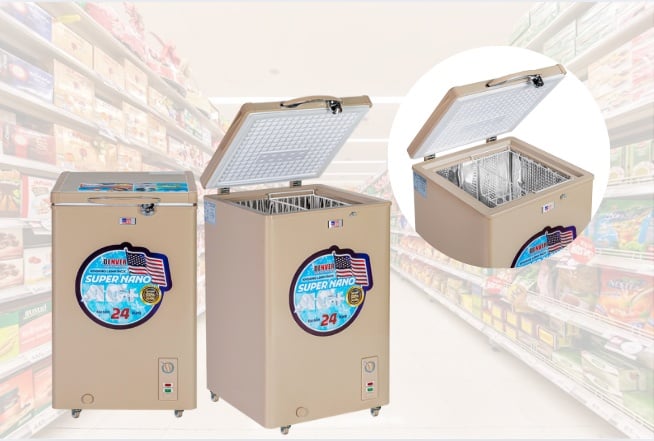 Tủ đông 1 chế độ làm lạnh chuyên sâu và ổn định