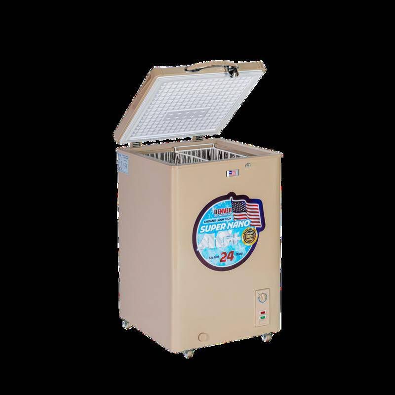 Tủ đông loại 1 ngăn với thiết kế nhỏ gọn phù hợp với hộ gia đình