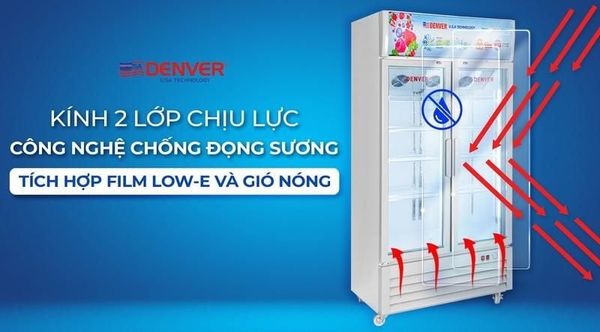 7 Kinh nghiệm “vàng” lựa chọn tủ mát 2 cánh tối ưu cho cửa hàng quy mô nhỏ/vừa