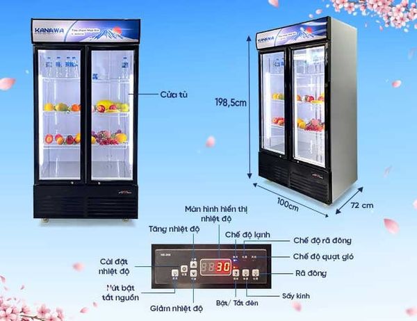 7 Kinh nghiệm “vàng” lựa chọn tủ mát 2 cánh tối ưu cho cửa hàng quy mô nhỏ/vừa