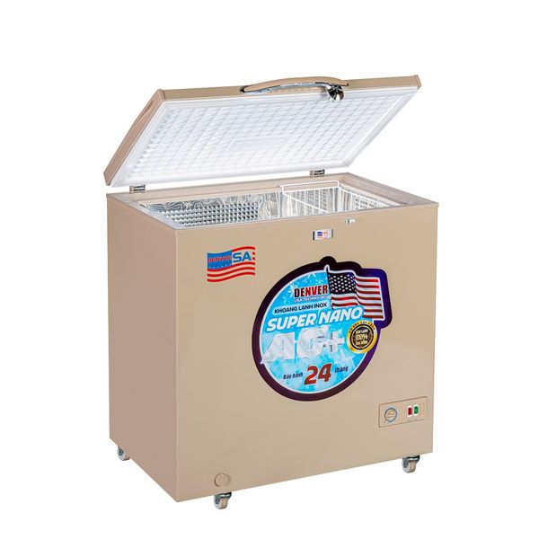 Tủ đông 1 chế độ Denver thiết kế đẹp, bền bỉ mang lại nhiều lợi ích cho người dùng