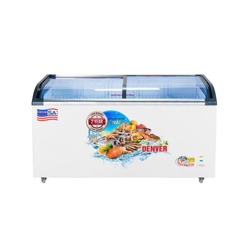 Tủ đông kính cong Denver AS 880K dung tích 510L