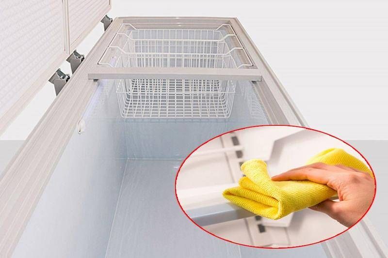 Vệ sinh tủ đông định kỳ để tủ bền, hoạt động ổn định hơn
