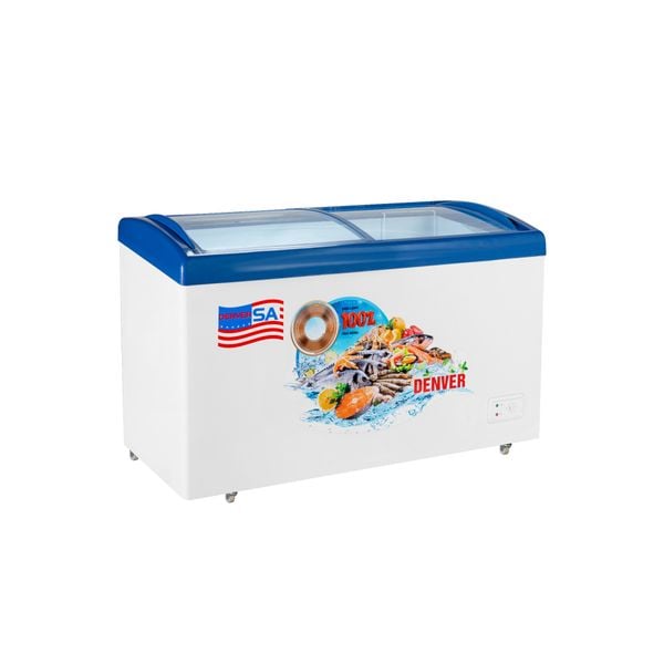 Tủ đông nằm giúp hơi lạnh ít bị thất thoát, bảo quản thực phẩm lâu dài