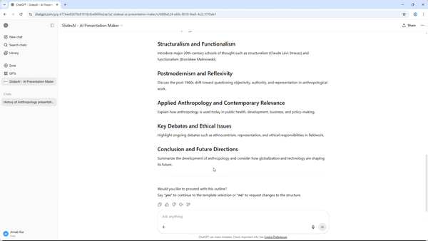 How to Create a Presentation with SlidesAI and ChatGPT