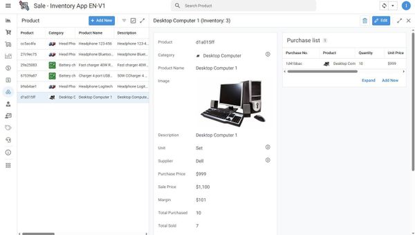 Free Sales & Inventory App – Use, Explore, Learn, Customize | AppSheet Template