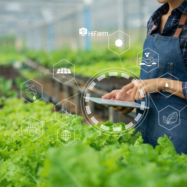 Các giải pháp ứng dụng công nghệ cao của HiFarm trong nông nghiệp 4.0
