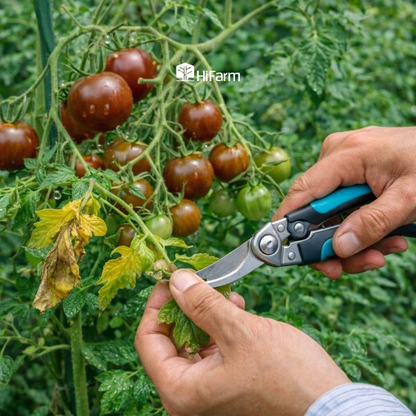 Cách chăm sóc cà chua socola sau khi trồng