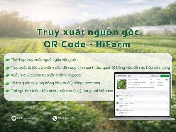 Hệ thống truy xuất nguồn gốc nông sản