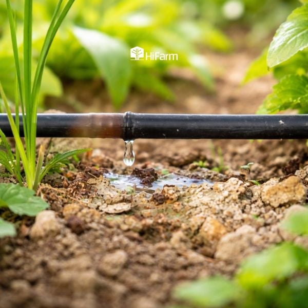 Hệ thống tưới nhỏ giọt trong nông nghiệp hiện đại
