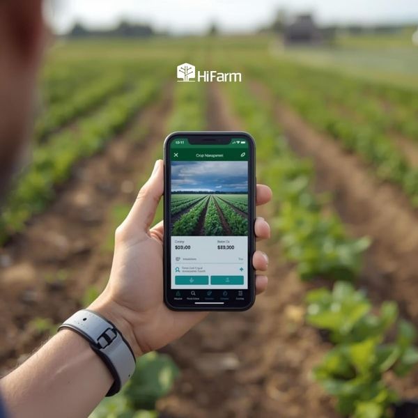 Ứng dụng của IoT trong nông nghiệp - Ứng dụng quản lý mùa màng