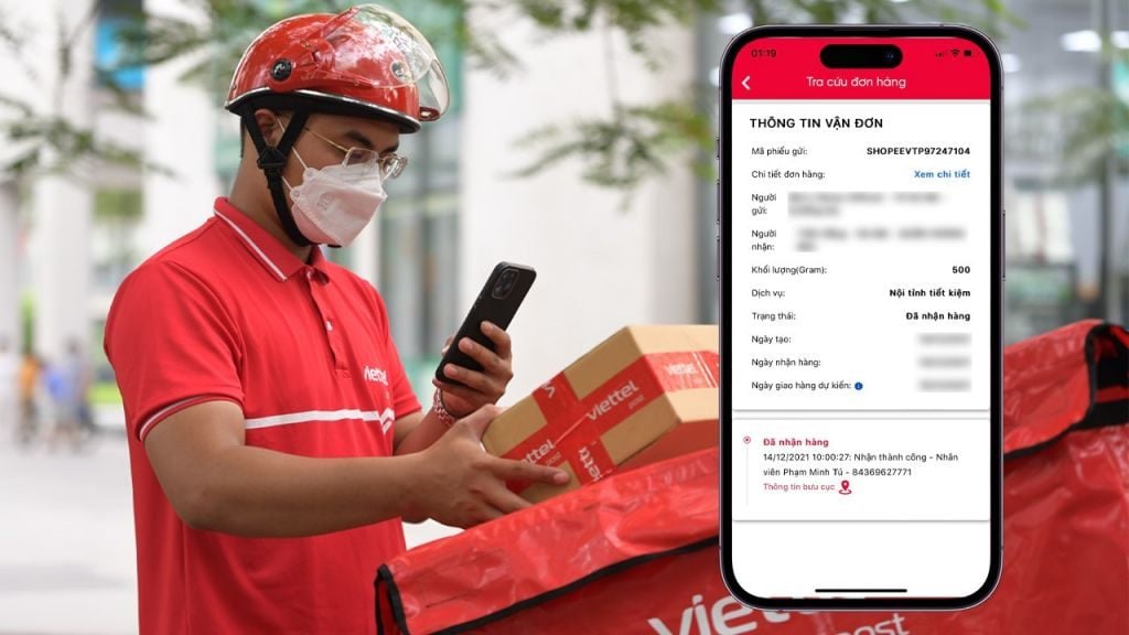 App giao hàng Viettel Post