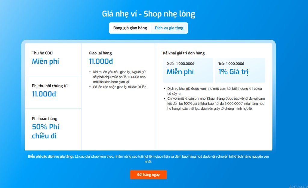 Giá dịch vụ gia tăng thuê xe tải chở hàng Quận 7 Giao Hàng NẶNG