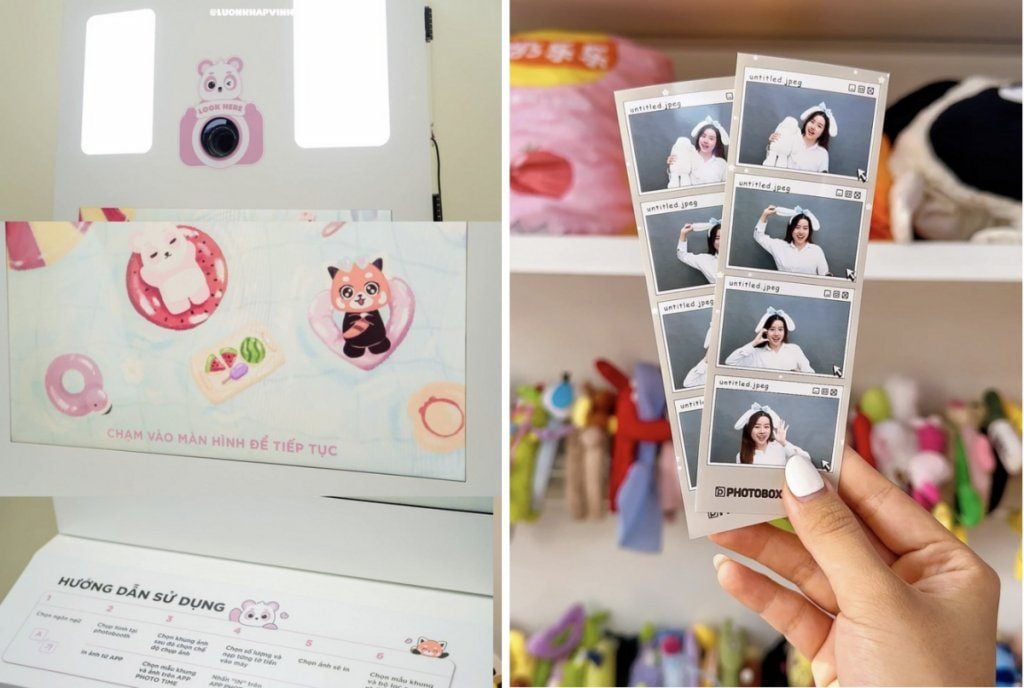 Kinh doanh tiệm chụp ảnh photobooth