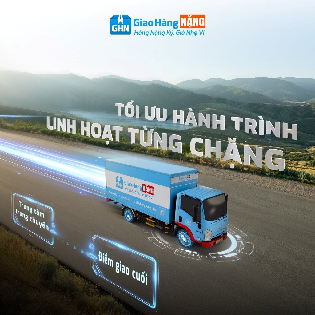 Giao Hàng Nặng hỗ trợ tính khối lượng hàng hóa vận chuyển